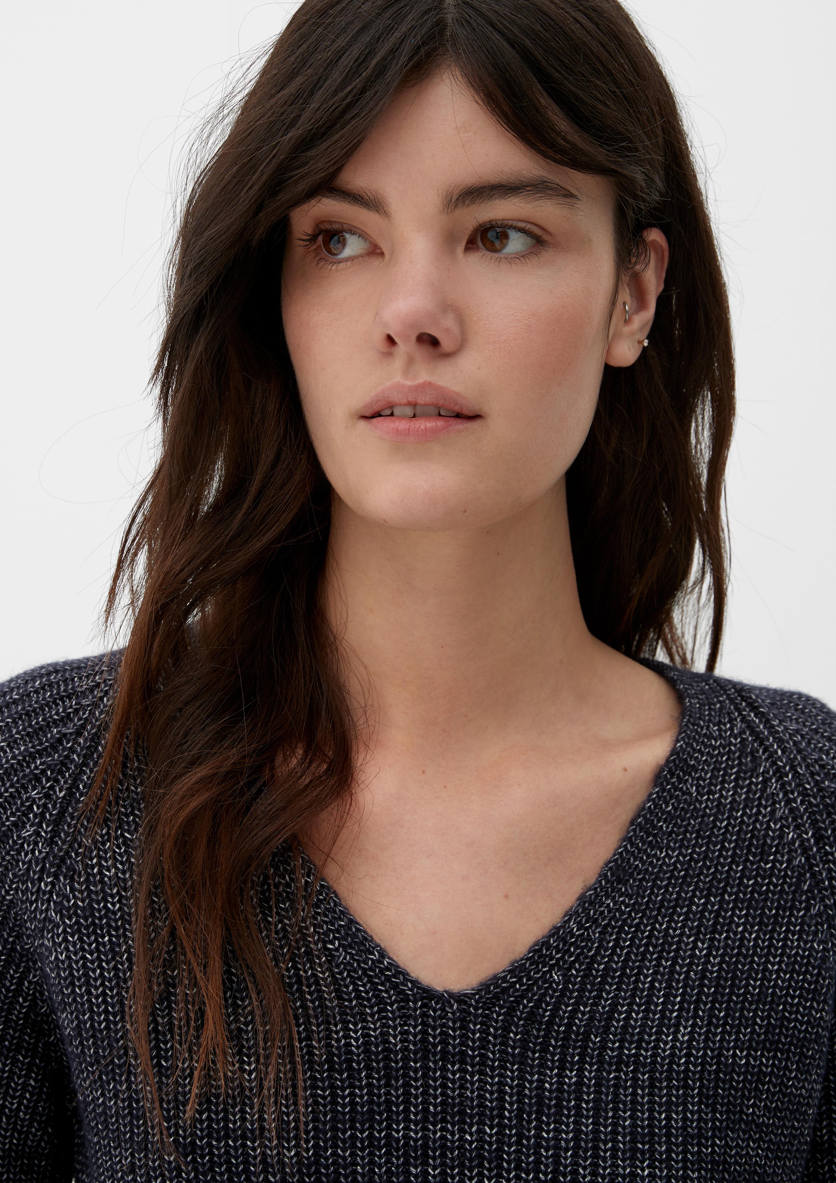 Strickpullover mit V-Ausschnitt  2124197-5959