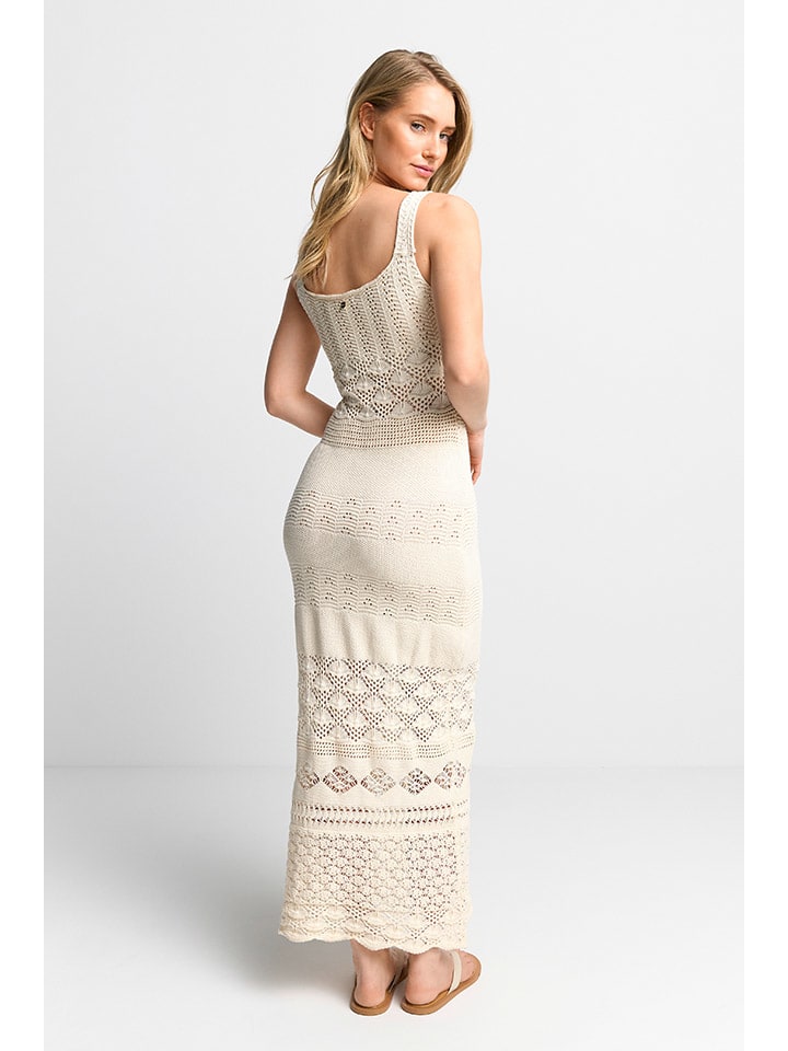 Rich & Royal Kleid in Beige günstig kaufen