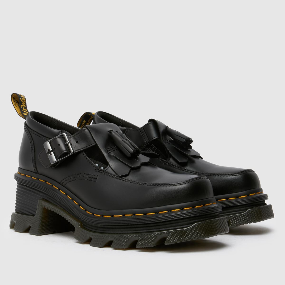 Dr Martens – Corran – Svarta platta Mary Jane-skor