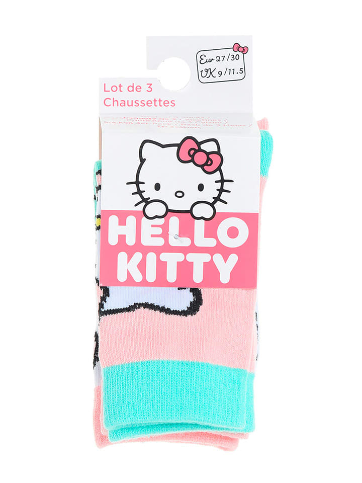 Hello Kitty 3er-Set: Socken 