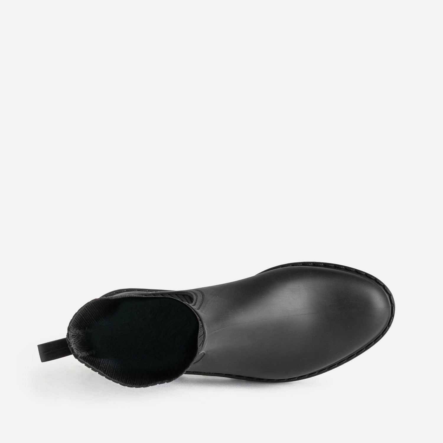 Chelsea boots de pluie noir