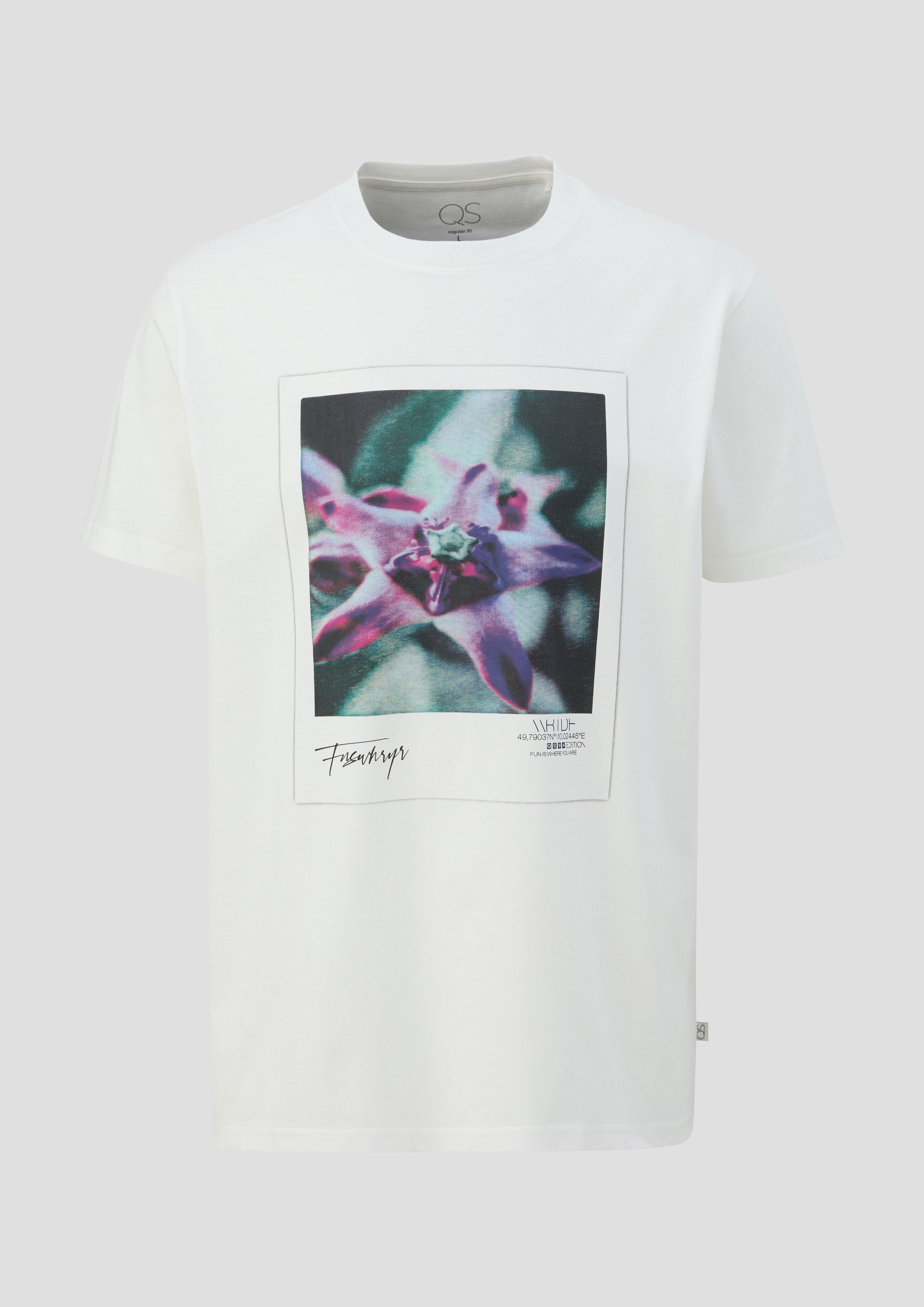 T-Shirt mit Frontprint  2143192-01D0