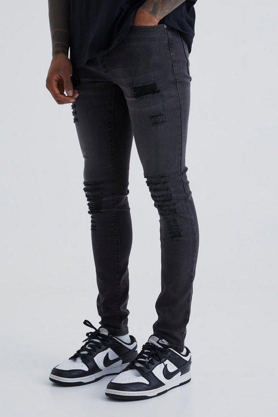 Super Skinny Jeans mit Rissen