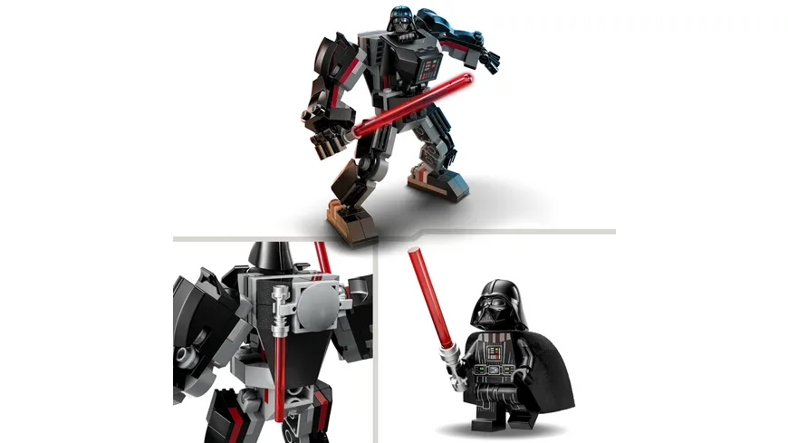 LEGO Star Wars 75368 Darth Vader Mech, baubare Actionfigur-Spielzeug
