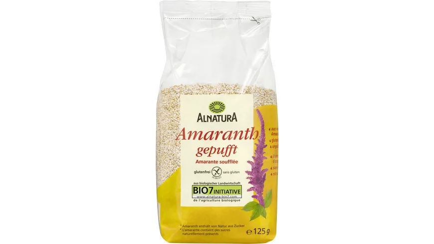 Alnatura Bio Amaranth, gepufft 125 g