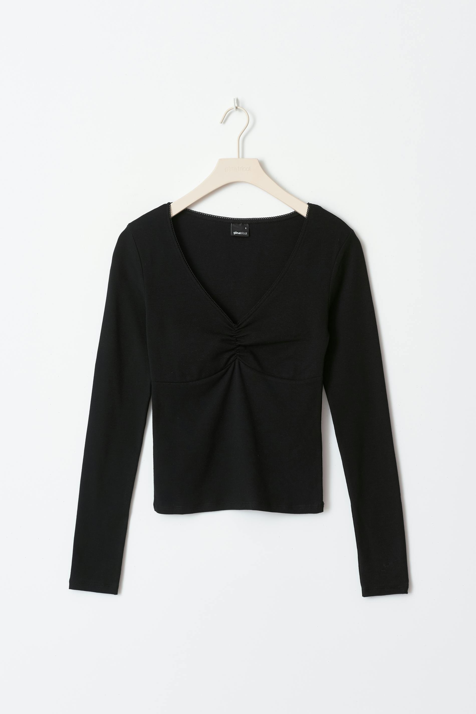 V-neck top