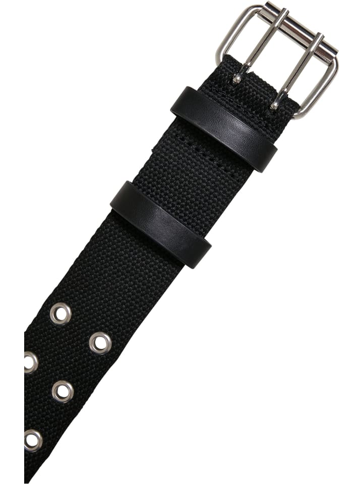 Urban Classics Urban Classics Gürtel in black/silver günstig kaufen