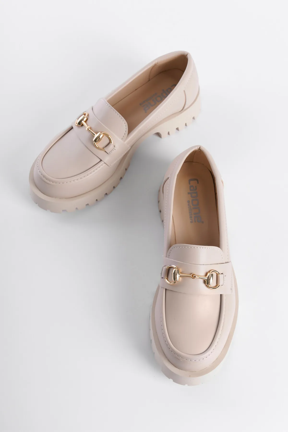Capone Outfitters  Trak Sole Damen-Loafer mit Metallschnalle