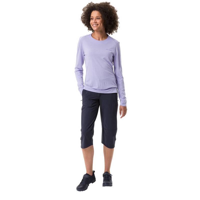 VAUDE Women's Yaras LS Wool Shirt T-Shirt Damen