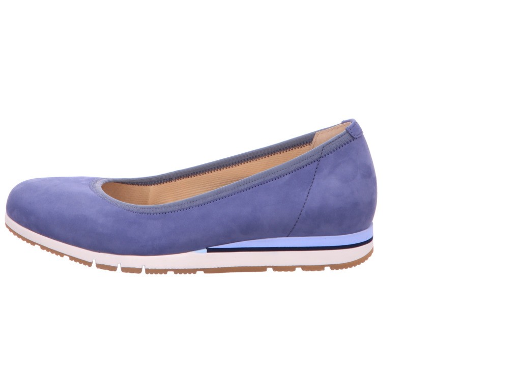 GABOR Ballerinas blau Gabor Fashion Sportlicher Ballerina 22.4
