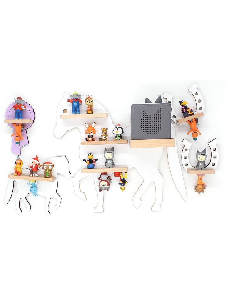 BOARTI Regal Tier Pferd Kinder Toniebox Tonies Figuren in Weiß günstig kaufen onesize