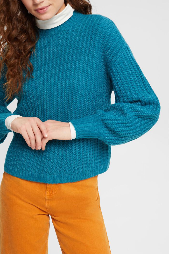 Pullover aus Grobstrick