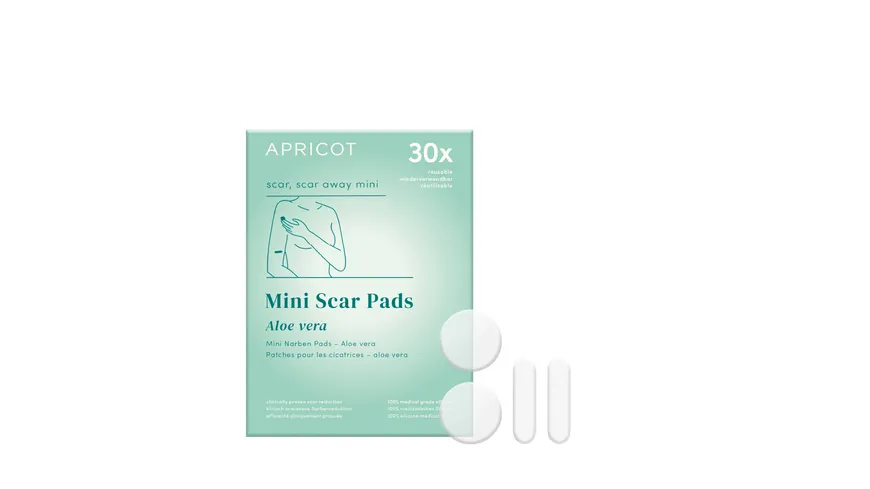 APRICOT Narben Pads klein