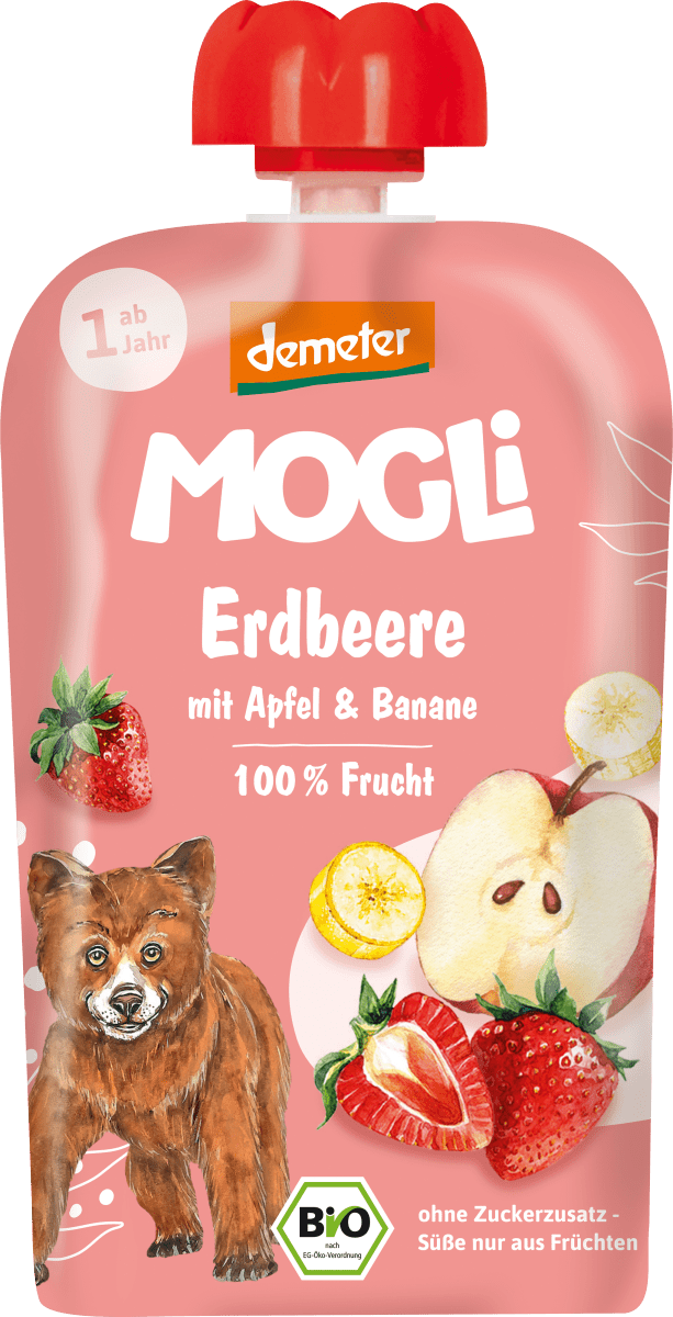 Quetschie Erdbeere Apfel Banane, ab 1 Jahr, 100 g