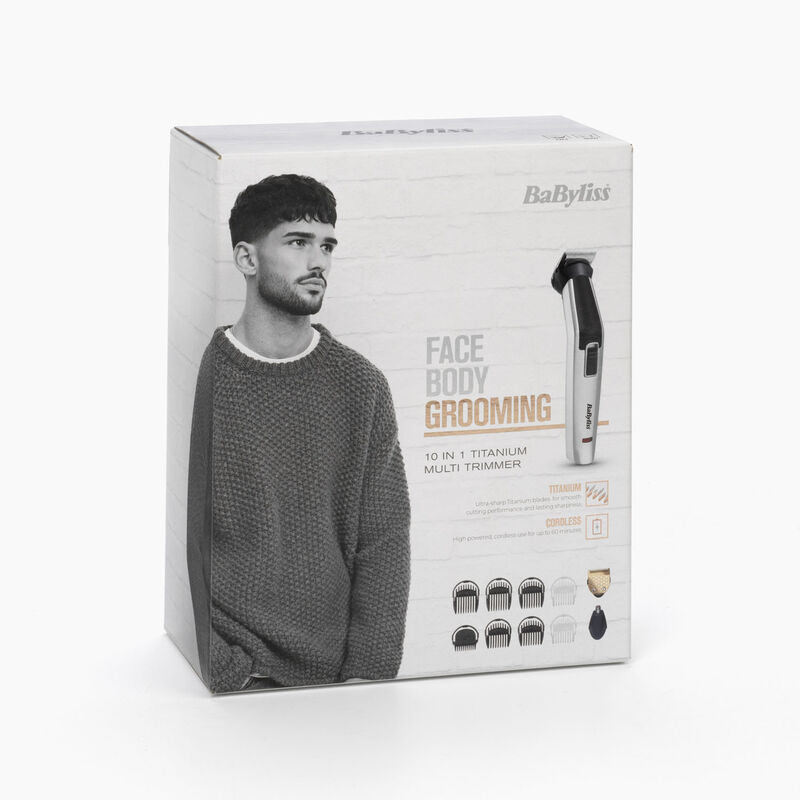 10-in-1 Titanium Multi Trimmer Kit