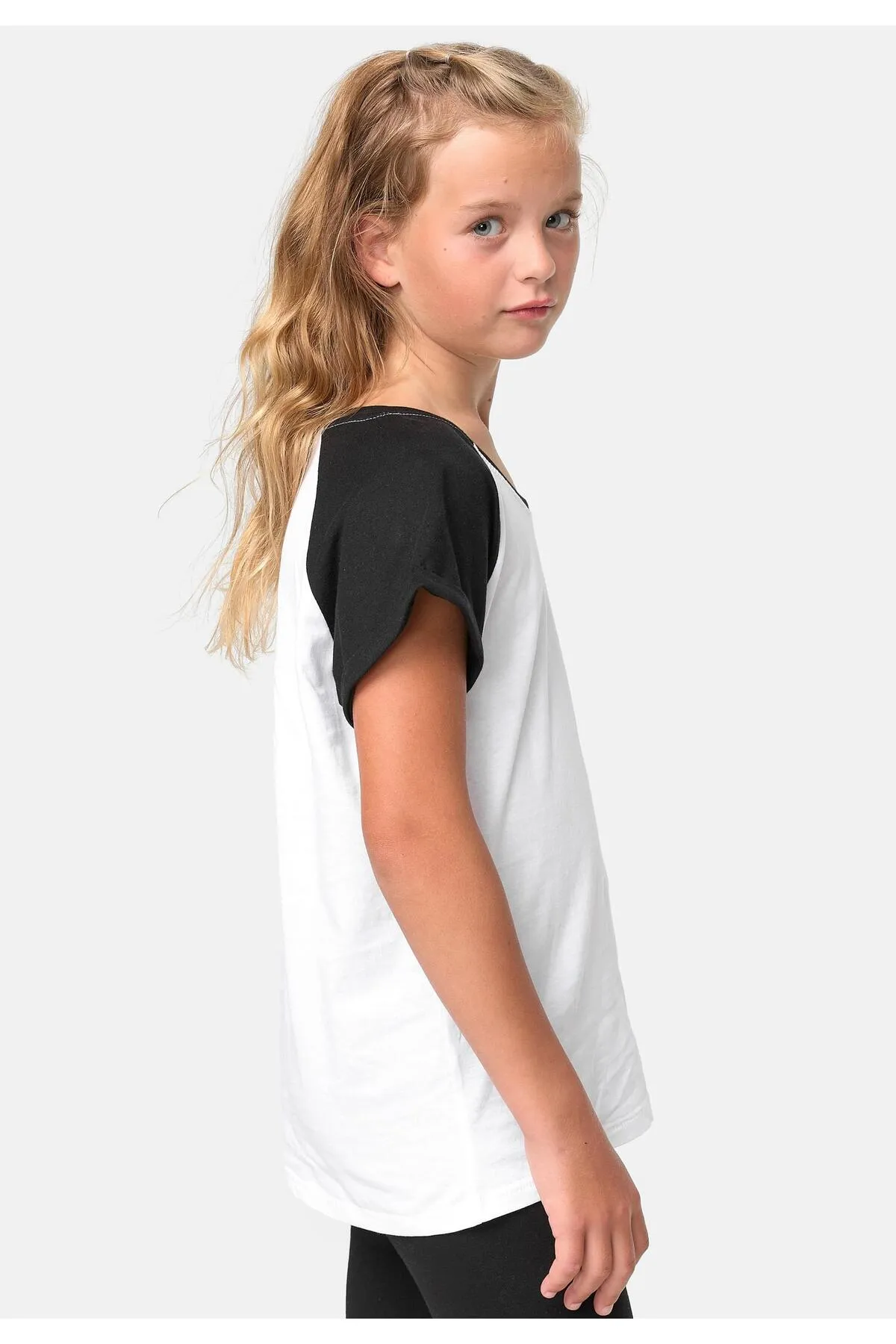 Urban Classics  Damen Girls Contrast Raglan Tee