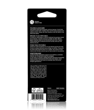 Tweezerman Ilash Schwarz Wimpernkamm-1 Stk