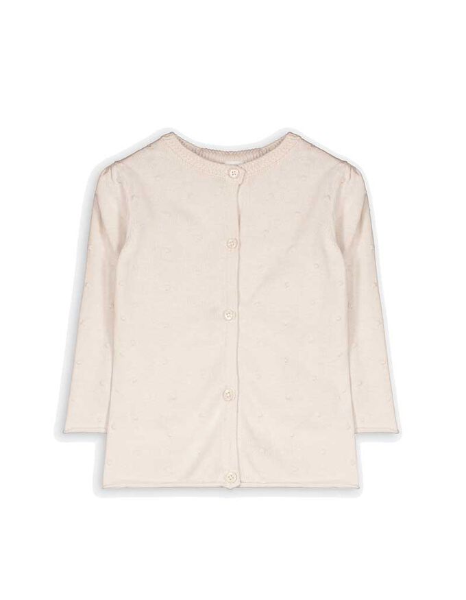 Strickjacke - Gerollte Abschlüsse