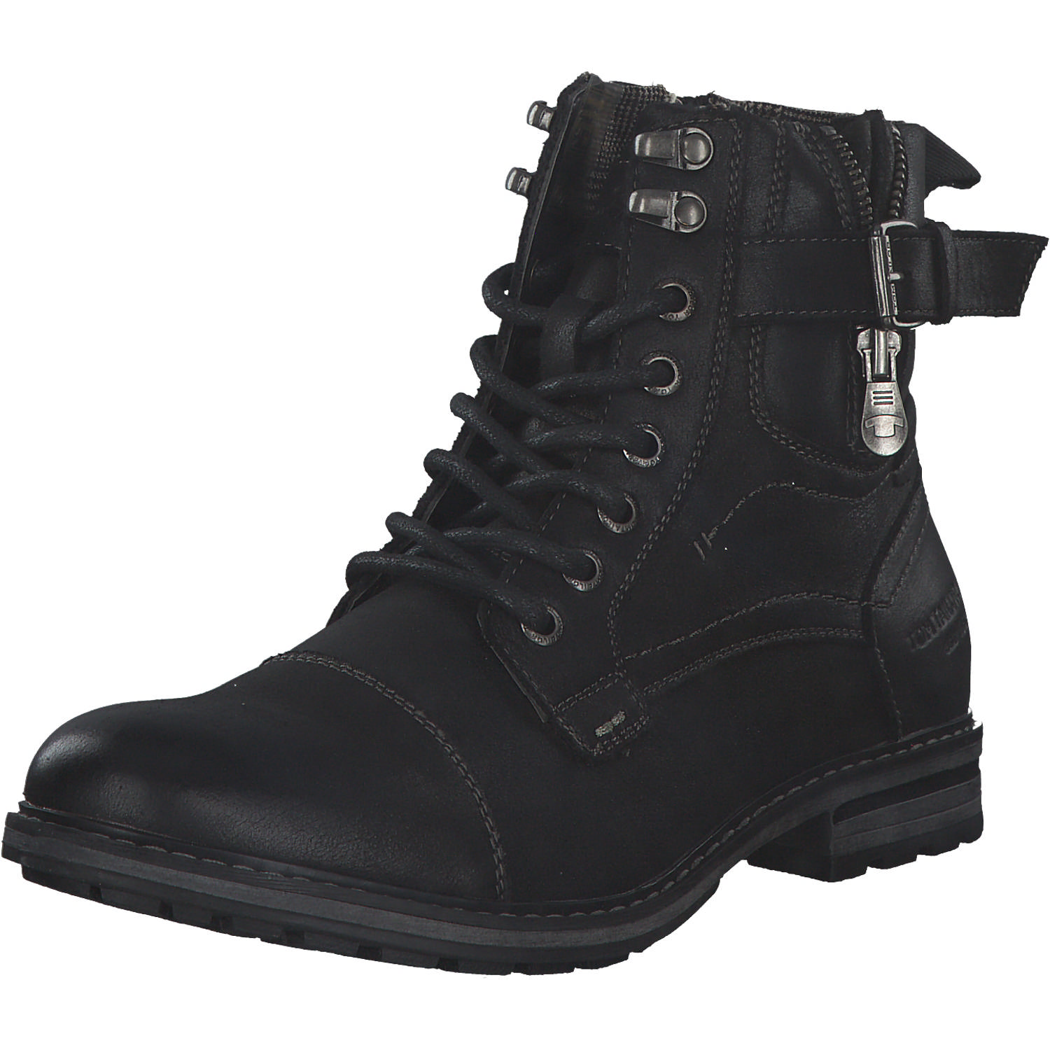 Tom Tailor 2182101, Winterstiefel, Herren, Schwarz