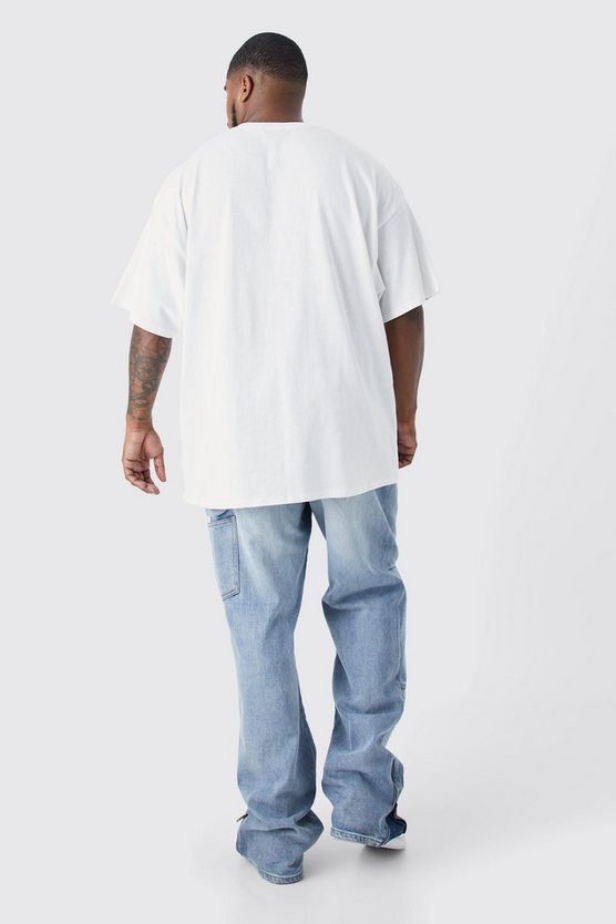 Plus Oversize Man Signature T-Shirt