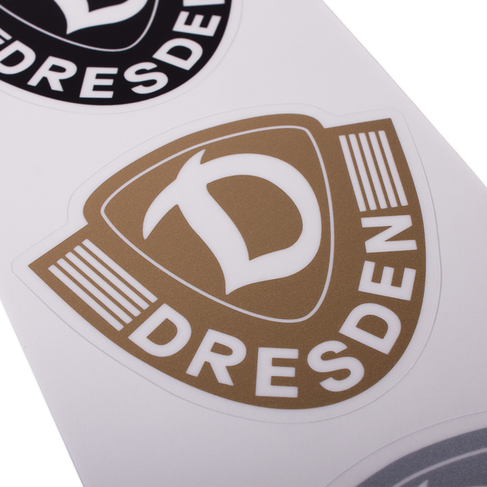 Aufkleberkarte 3er Logo Außenklebend