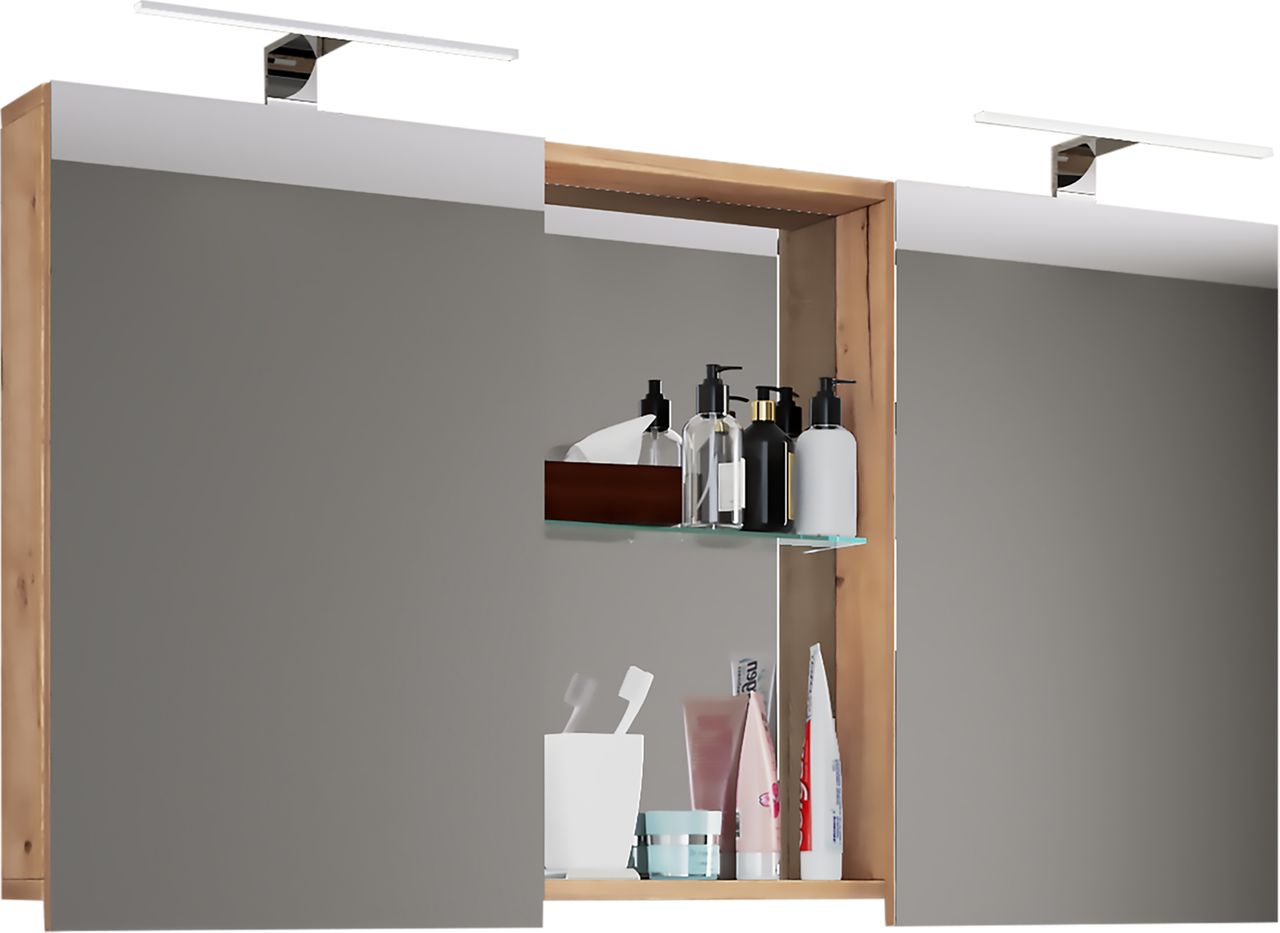 VCM Spiegelschrank 