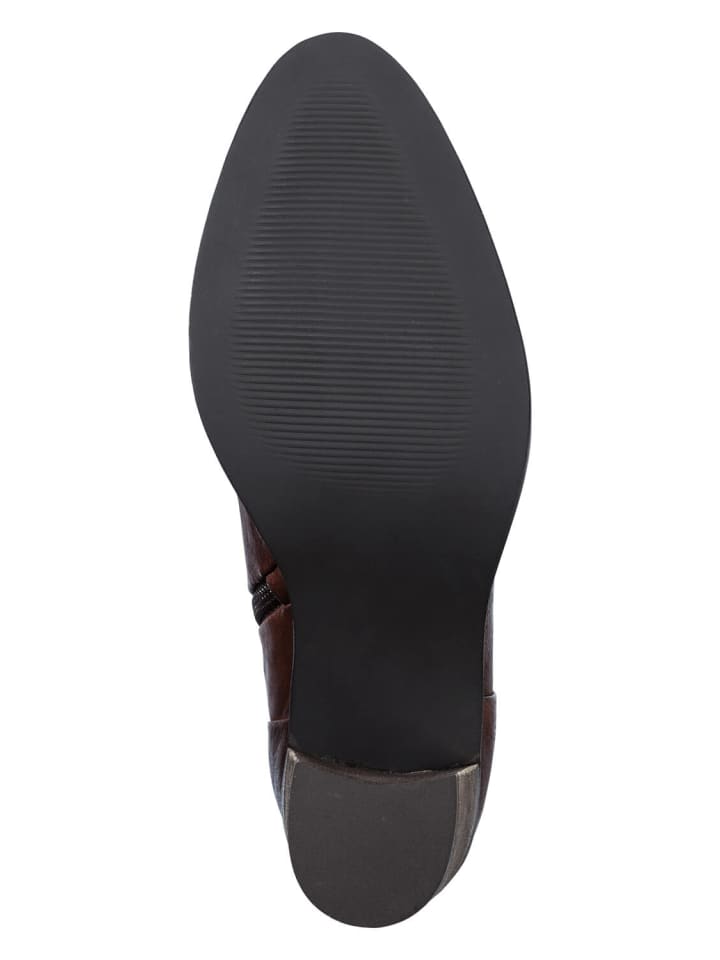 Wiesnkönig Stiefelette Elin in Dunkelbraun günstig kaufen