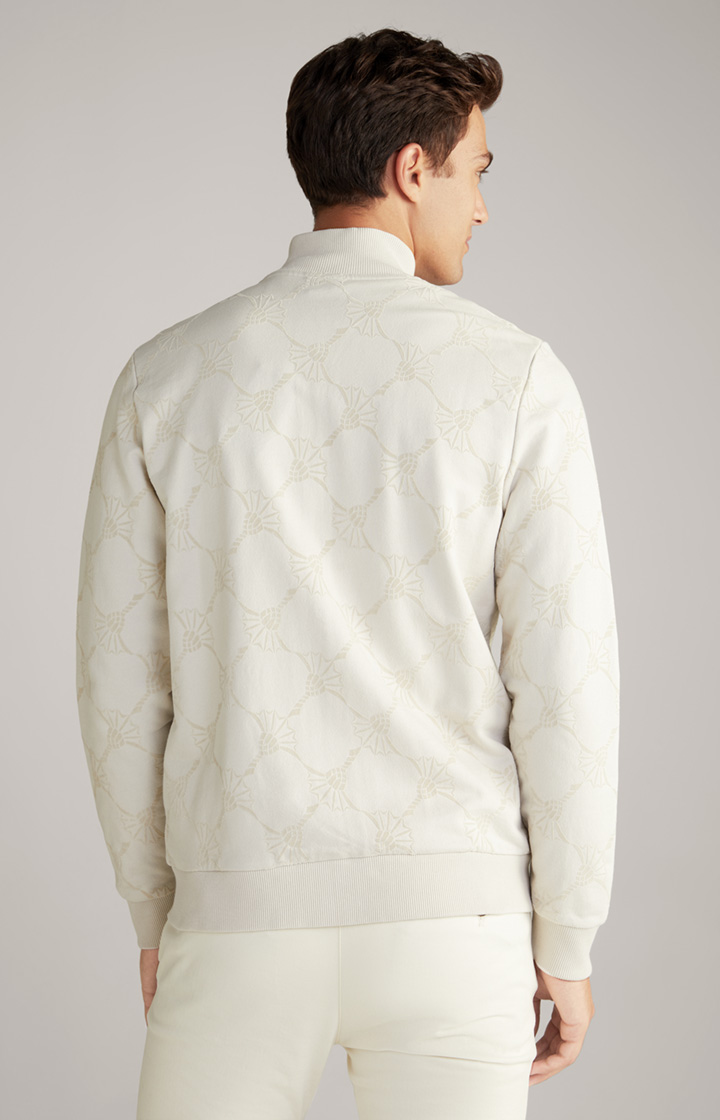 Cornflower-Sweatjacke Tamilo in Offwhite