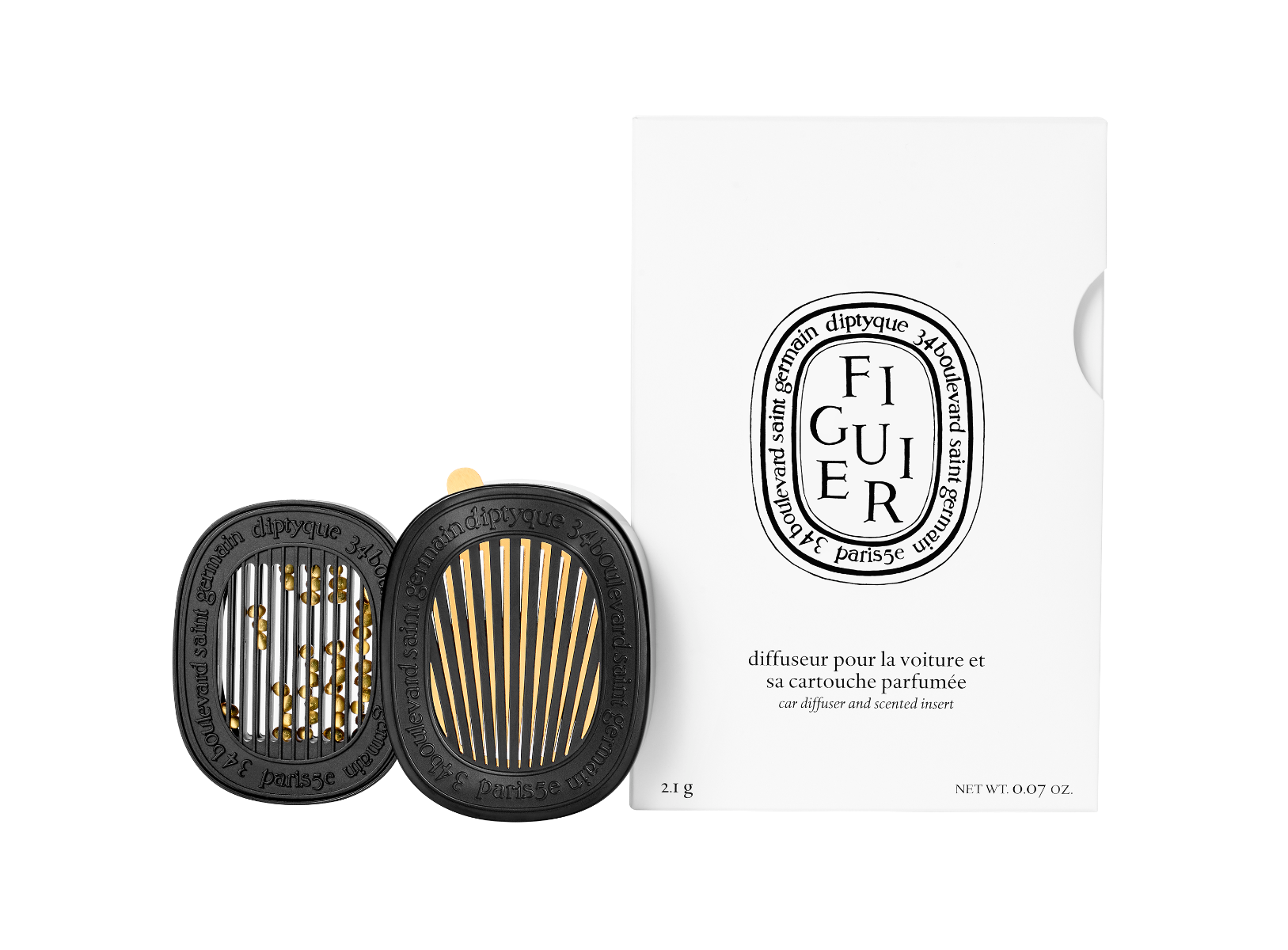 Figuier - Diffuseur pour la voiture et sa cartouche