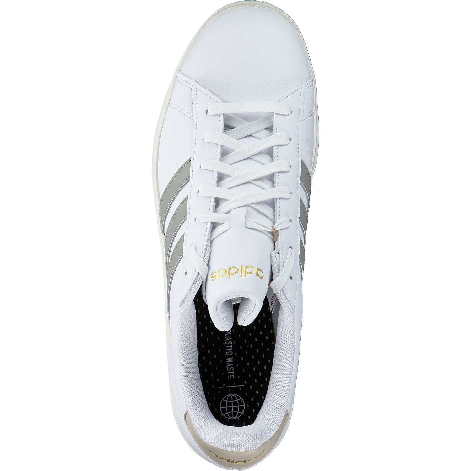 Adidas Grand Court 2.0 M, Sneakers Low, Herren, ftwr white/silver