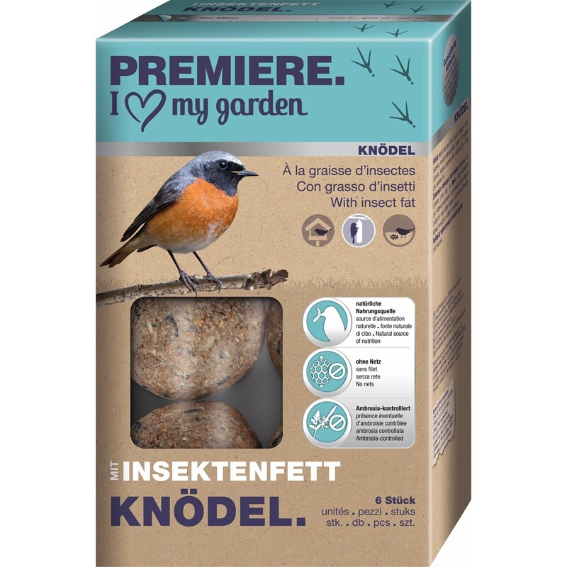 PREMIERE Meisenknödel PREMIERE Knödel mit Insektenfett