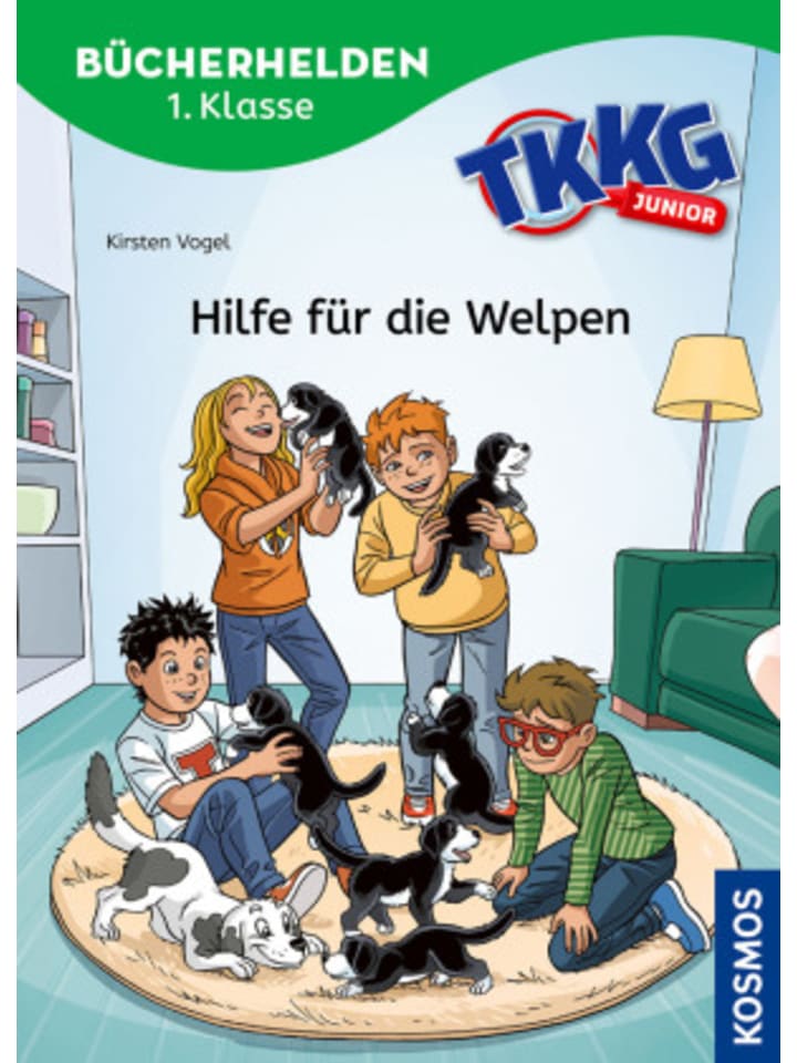 Kosmos Buch - TKKG Junior, Bücherhelden 1. Klasse, Hilfe für die Welpen günstig kaufen onesize