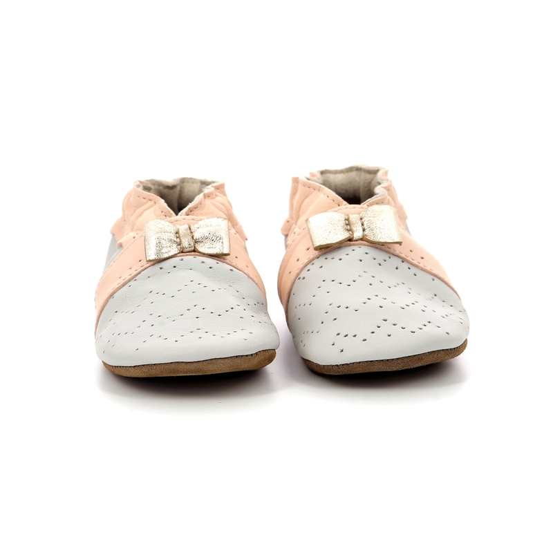 Chaussons cuir tannage vegetal Happy Mood