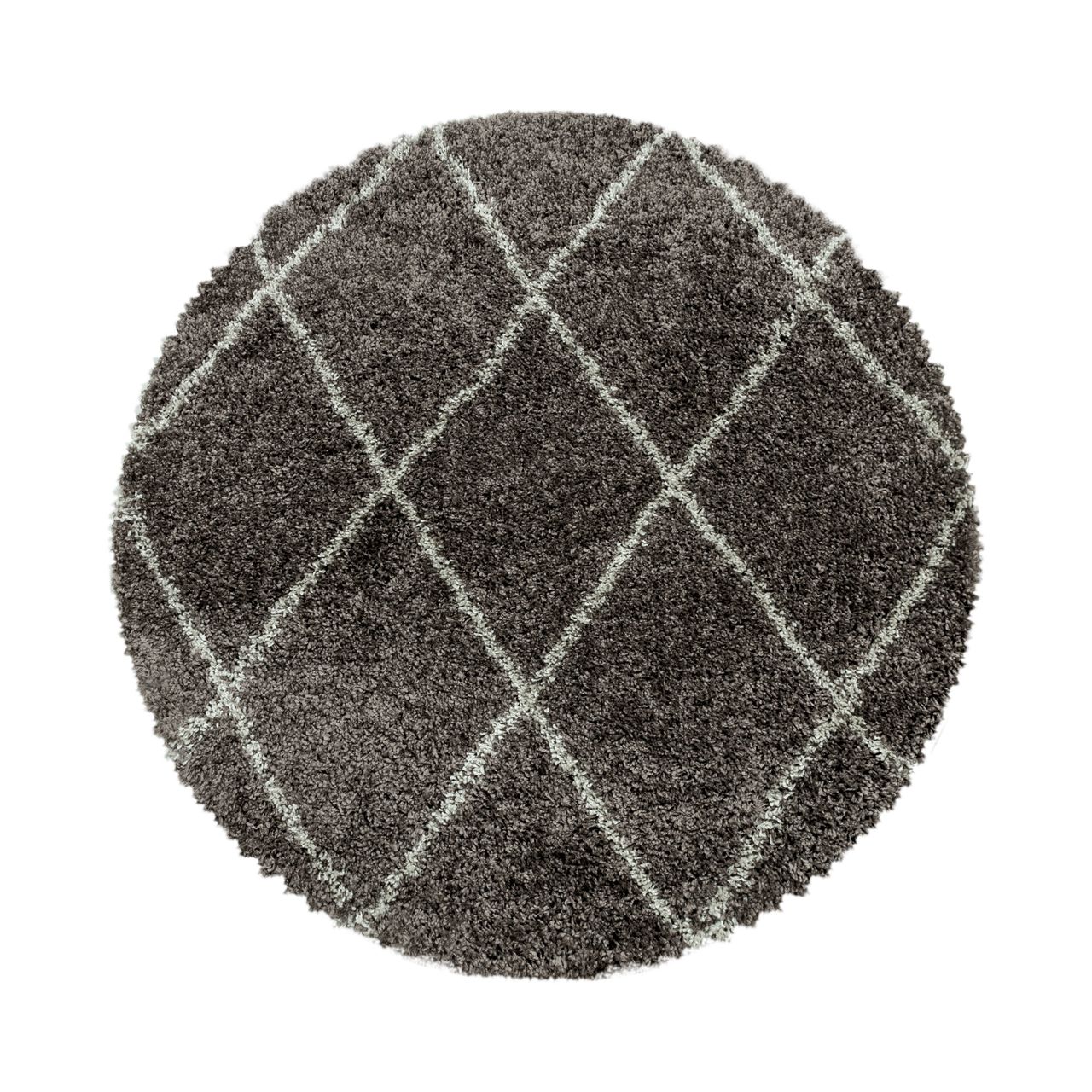 Ayyildiz Teppich, ALVOR 3401, TAUPE, 120 x 120 cm