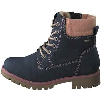 Puccetti Schnür Boots in blau