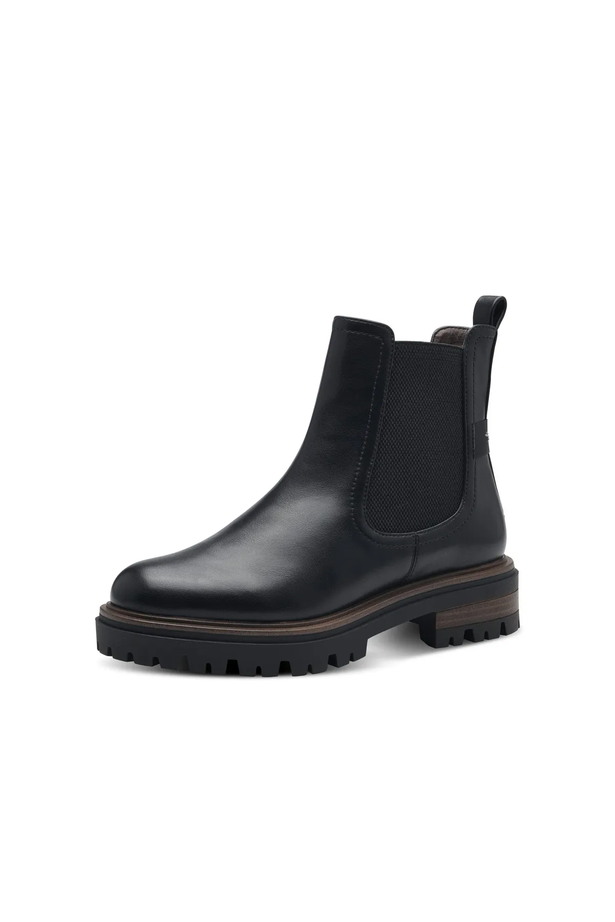 Tamaris  Stiefelette - Schwarz - Flacher Absatz