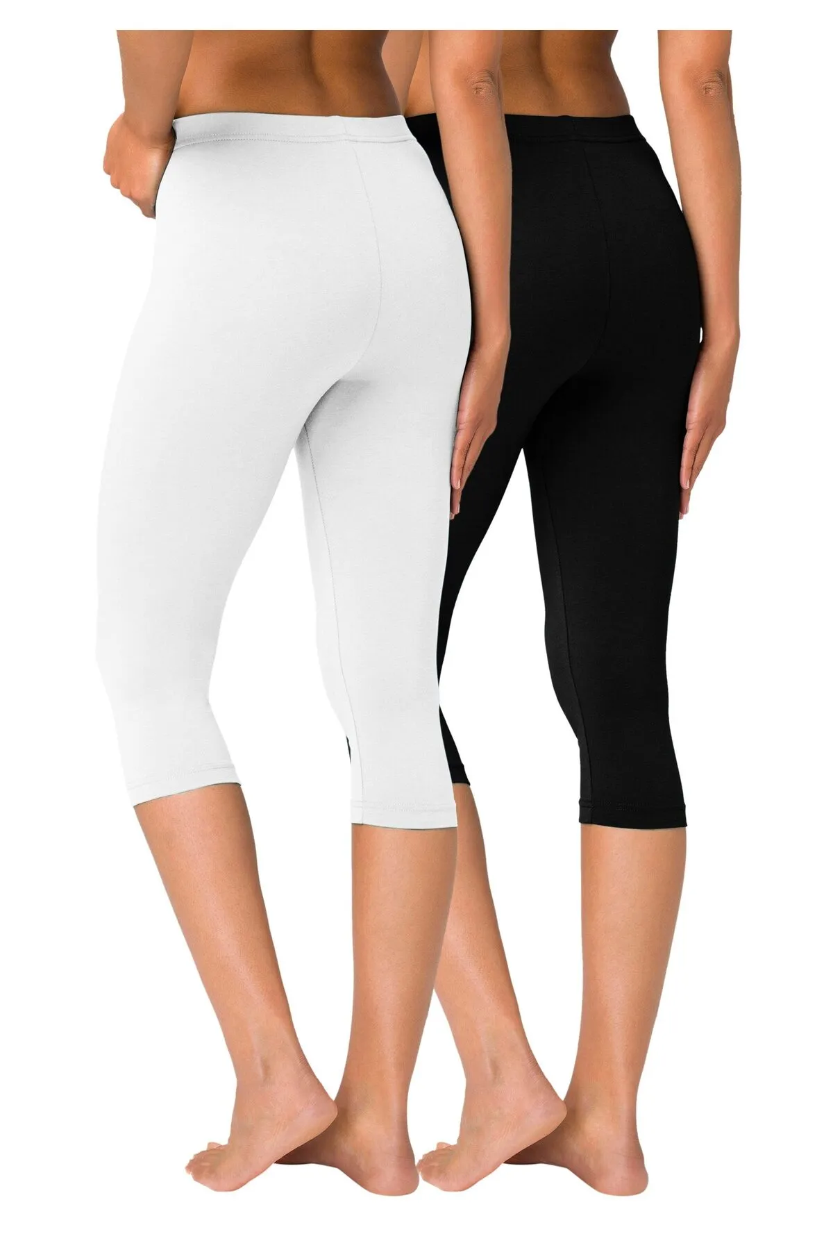 Vivance Active  Leggings - Weiß - Mittlerer Bund