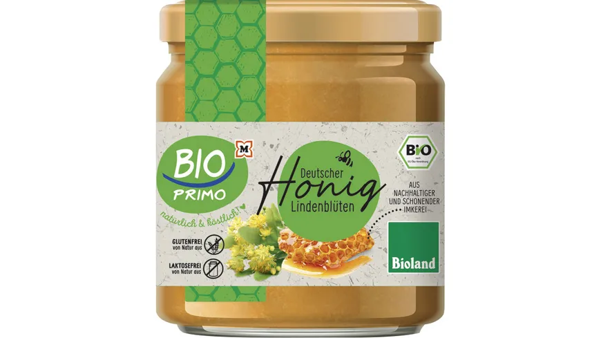 BIO PRIMO Bioland-Lindenblütenhonig 250 g