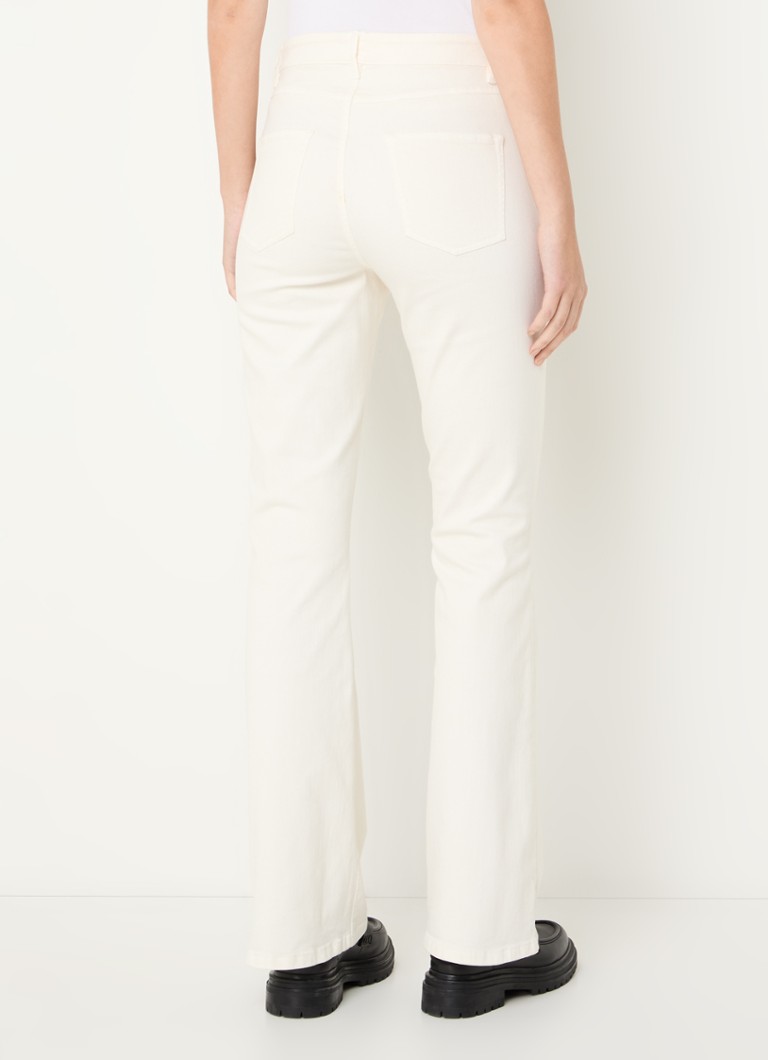 Josephine & Co Alessandro high waist flared jeans with colored wash