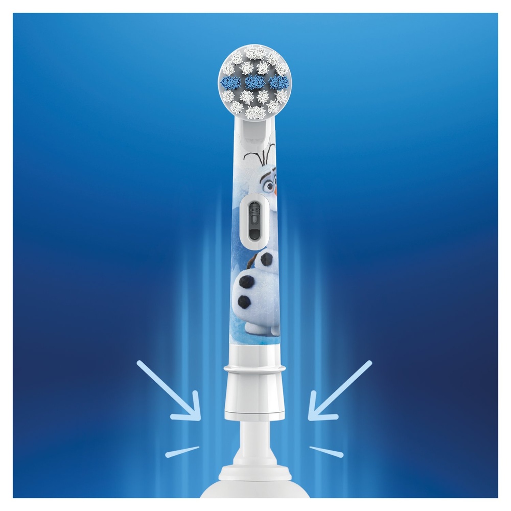 oral-b Oral-B Brossettes Disney La reine des neiges 2,Lot de 2 Brossettes De Rechange