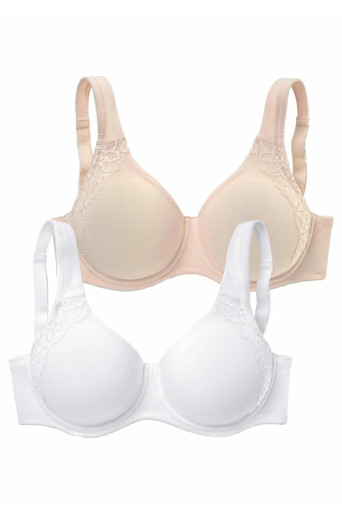 PETITE FLEUR  BH - Weiß - Unifarben