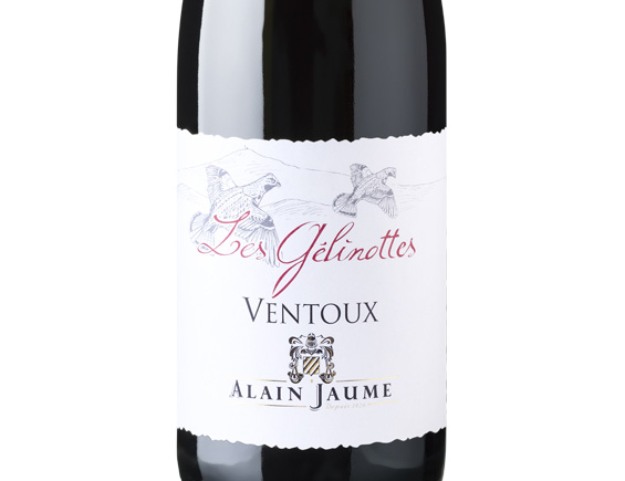 Alain Jaume les Gélinottes Ventoux Rouge 2021 Rhône Ventoux