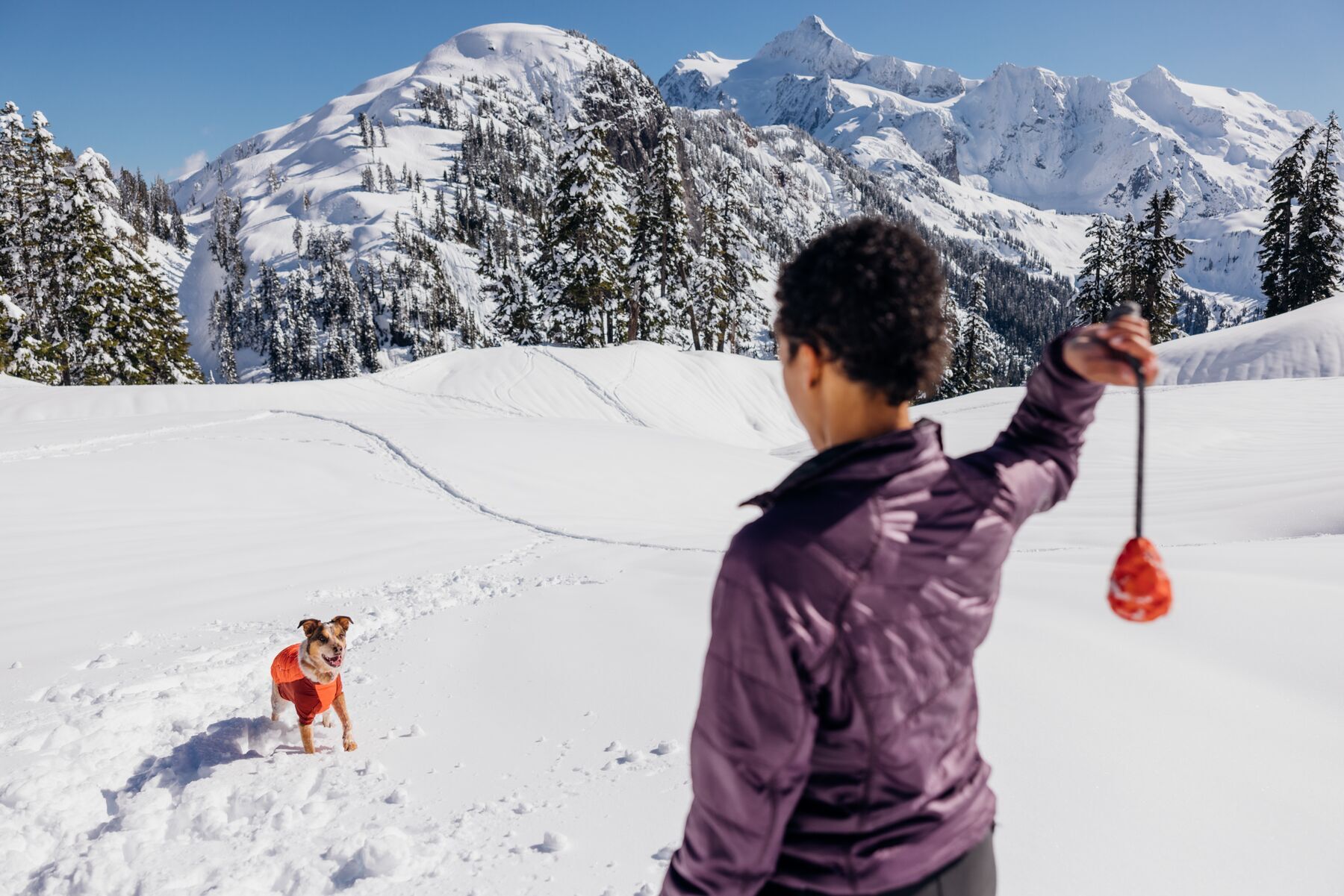 Ruffwear Frisbees & Wurfspielzeug Ruffwear Huck-a-Cone™ Spielzeug rot