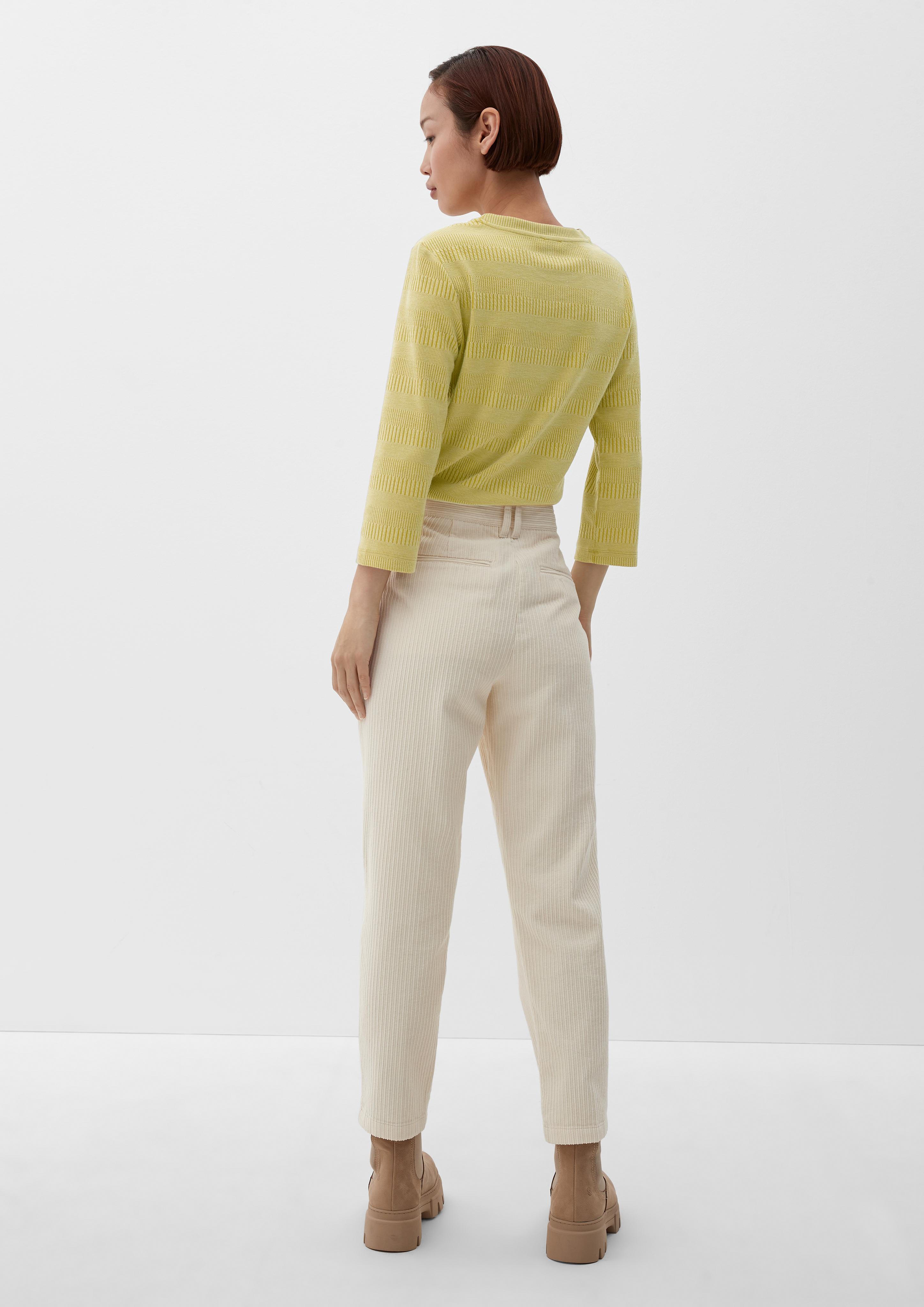 Struktur-Shirt aus Viskosestretch  2121360-1491