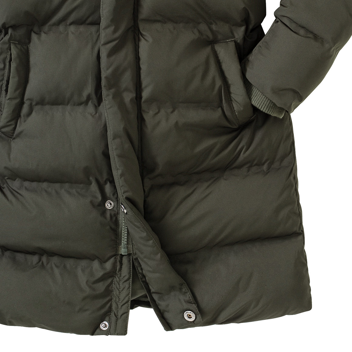 Jungen Puffer-Mantel mit Kapuze