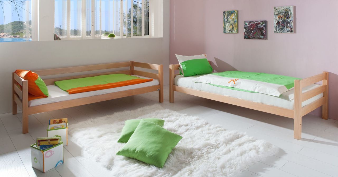 Relita Etagenbett BENI natur lackiert