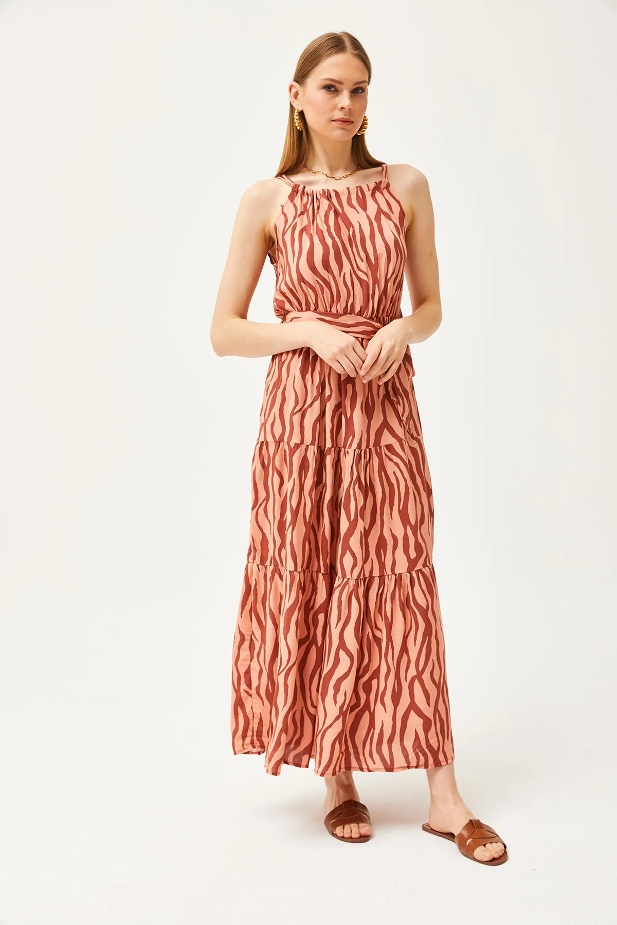 Olalook  Kleid - Rosa - A-Linie