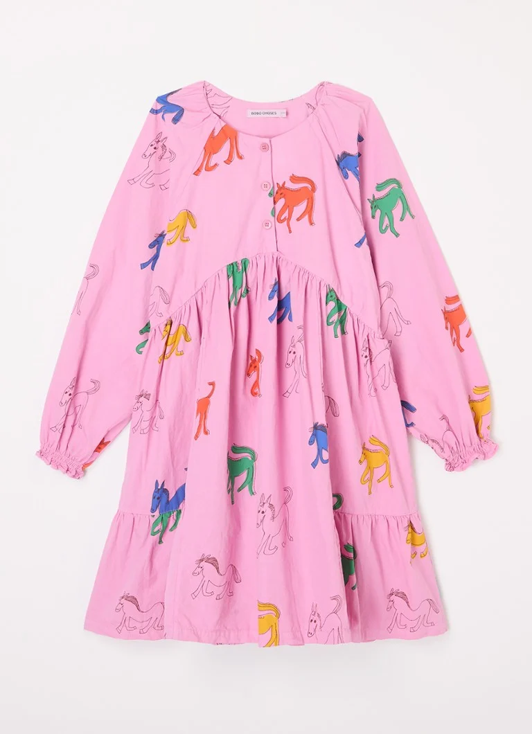 BOBO CHOISIT, rochie din bumbac organic