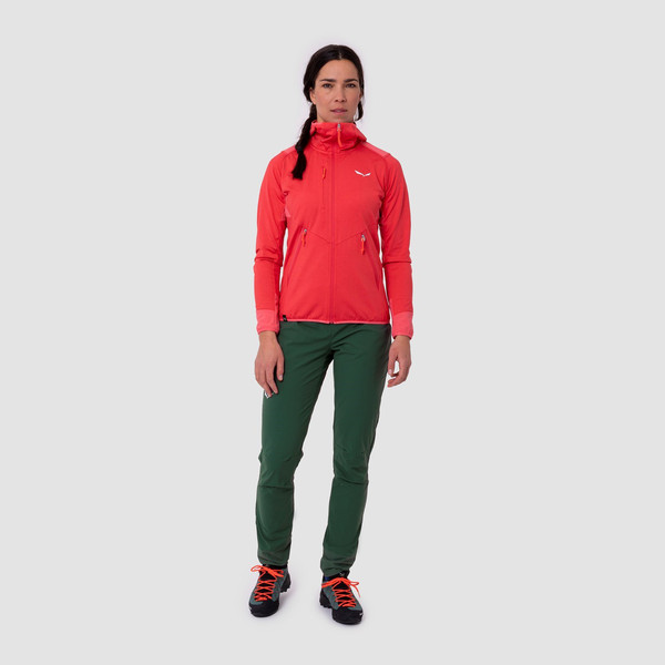 AGNER HYBRID PL/DST W FZ HDY Damen - Fleecejacke