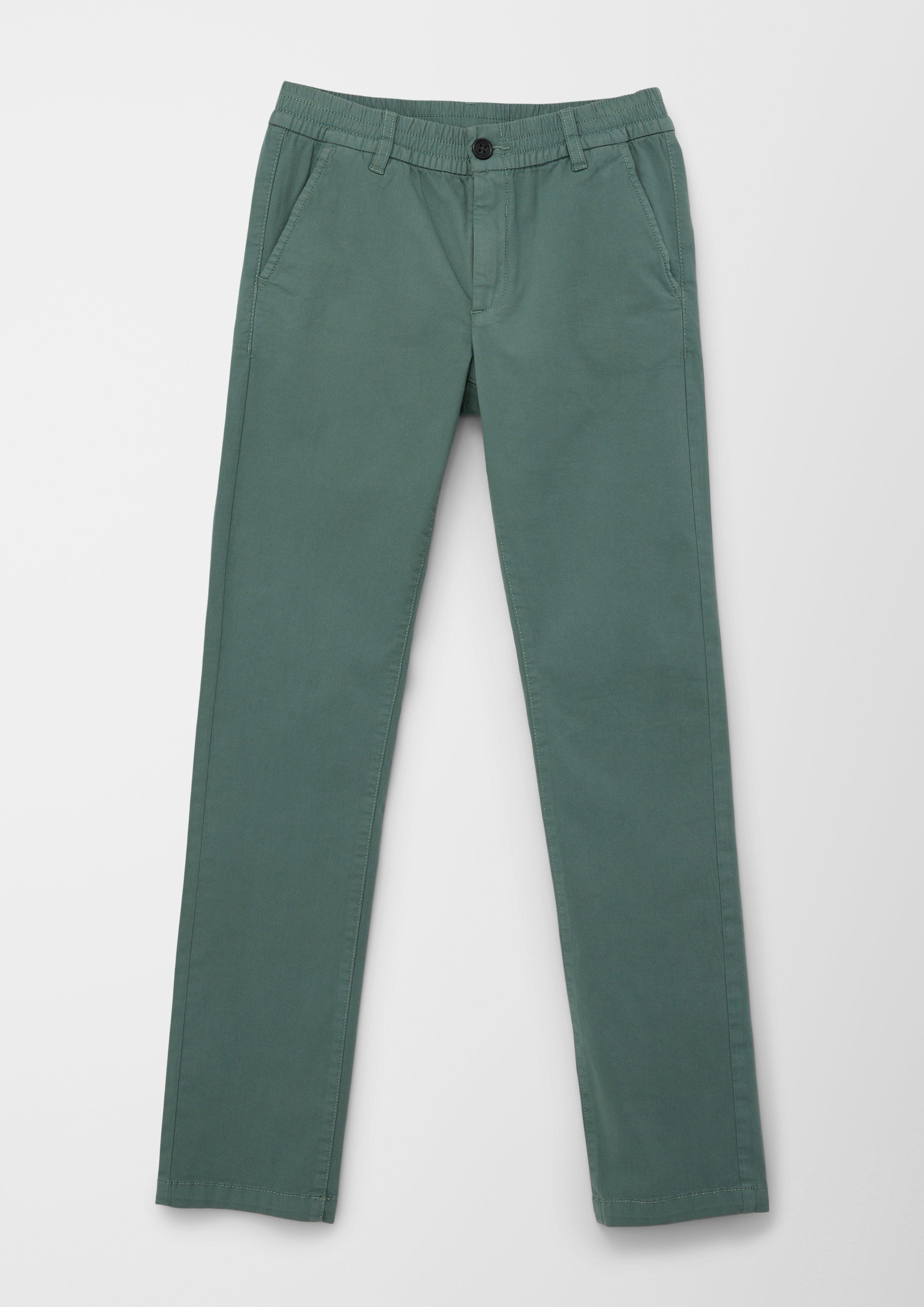 Slim: Klassische Twillhose  2128638-6714